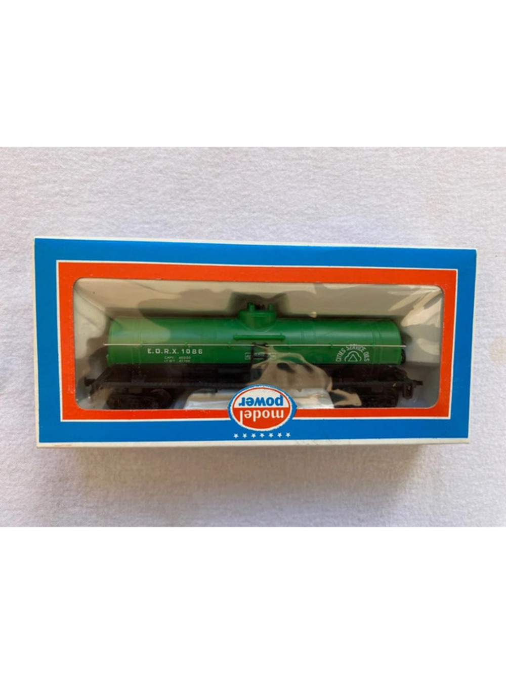 Model Power 8032 40' Tank Car New in Box~Model Trains